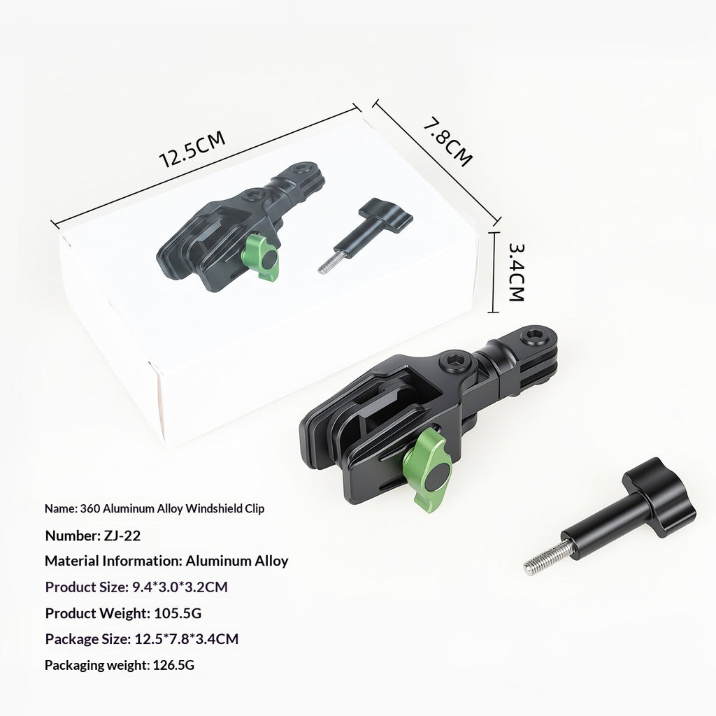 Velo-Halterung aus Aluminium für Filmaufnahmen