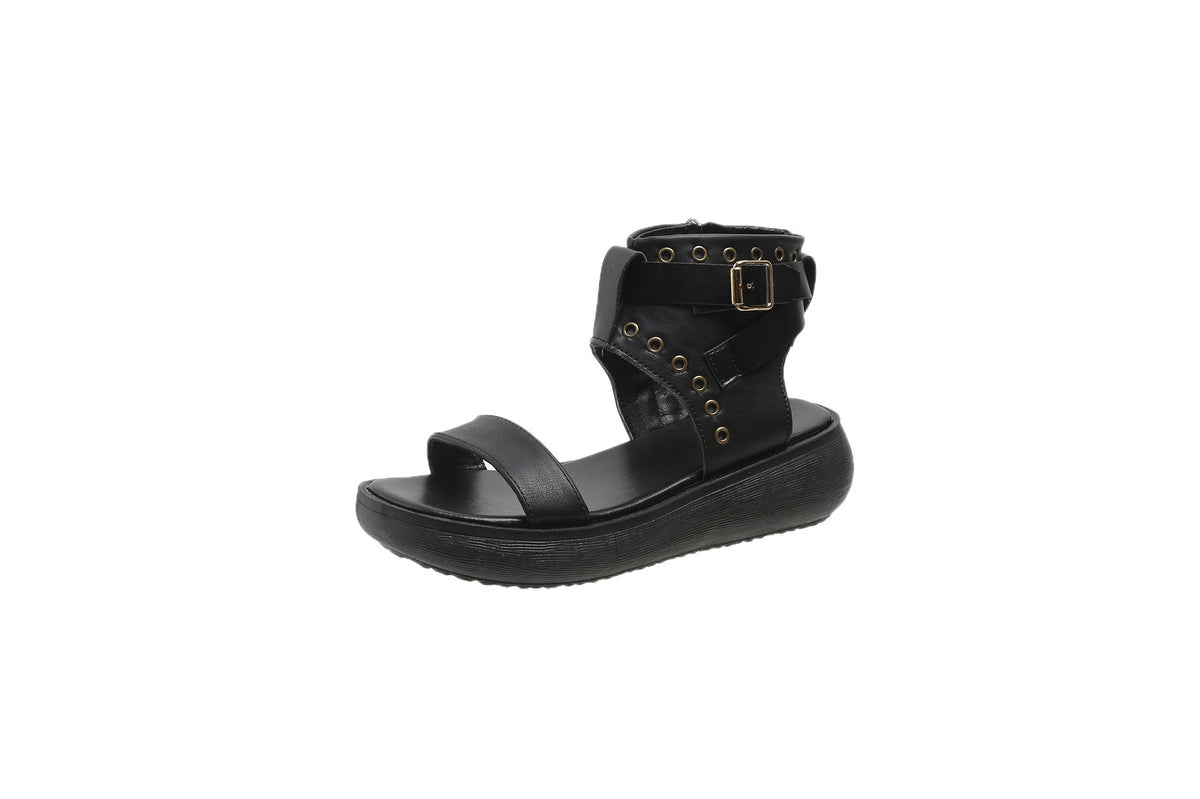 Casual Muffin Stiefel mit dicker Sohle – Bild 5 | LuxeStyle