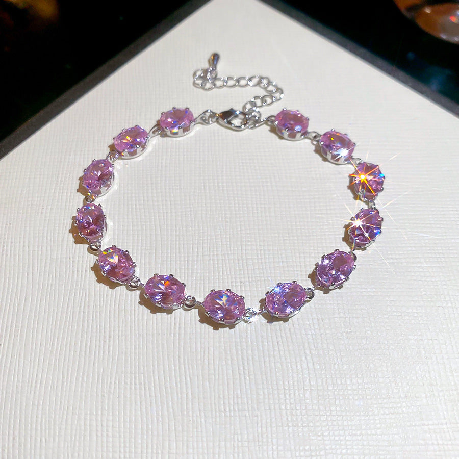 Zirkon Armreif im Diamant-Design – Ansicht 5