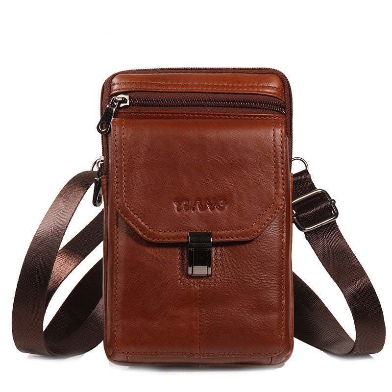 Leder Männer Mobiltelefon-Tasche – Bild 8 | LuxeStyle