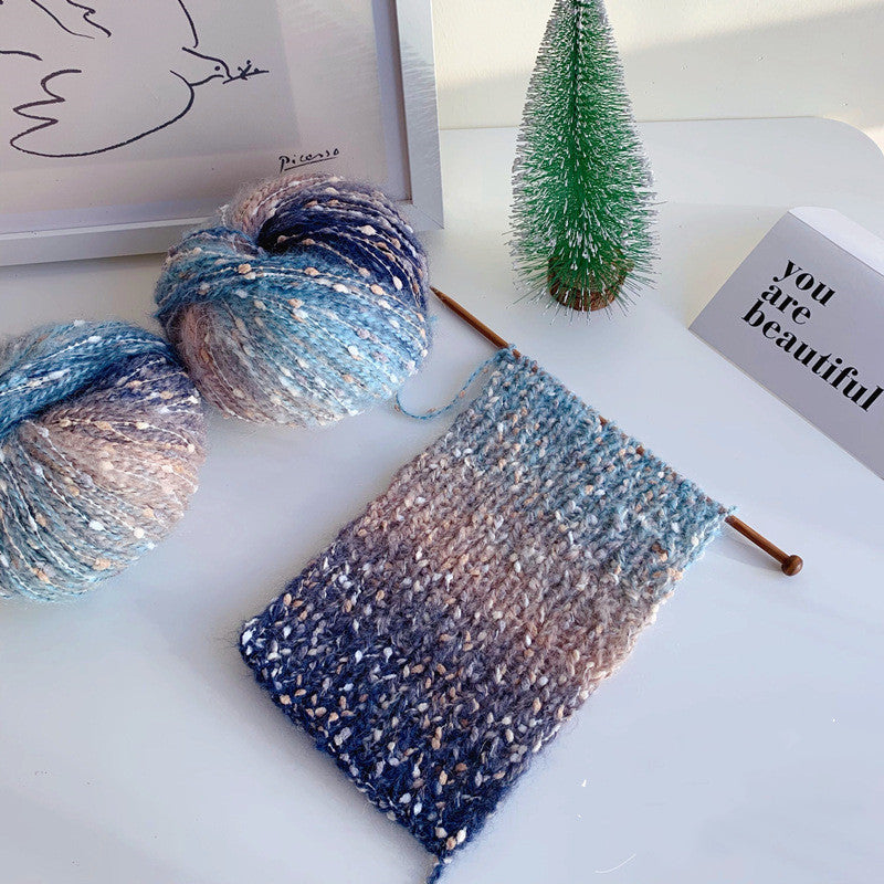 Farbverlaufsgarn aus Mohair-Mix – Bild 5 | LuxeStyle