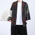 Chinesischer Cardigan mit Knopfleiste und Sonnenfaktor