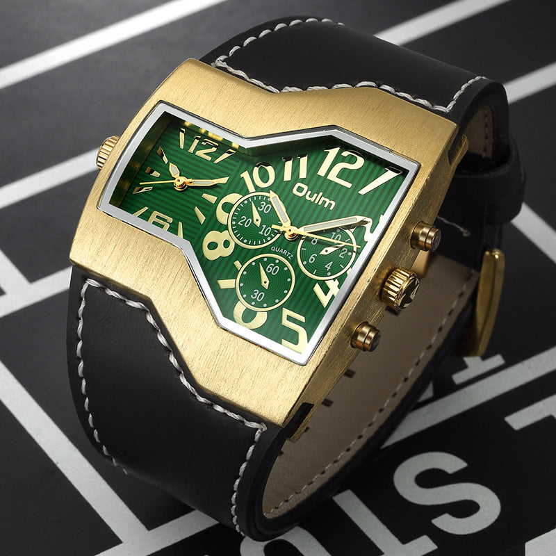 Premium Herrenuhr mit grossem Zifferblatt – Bild 6 | LuxeStyle
