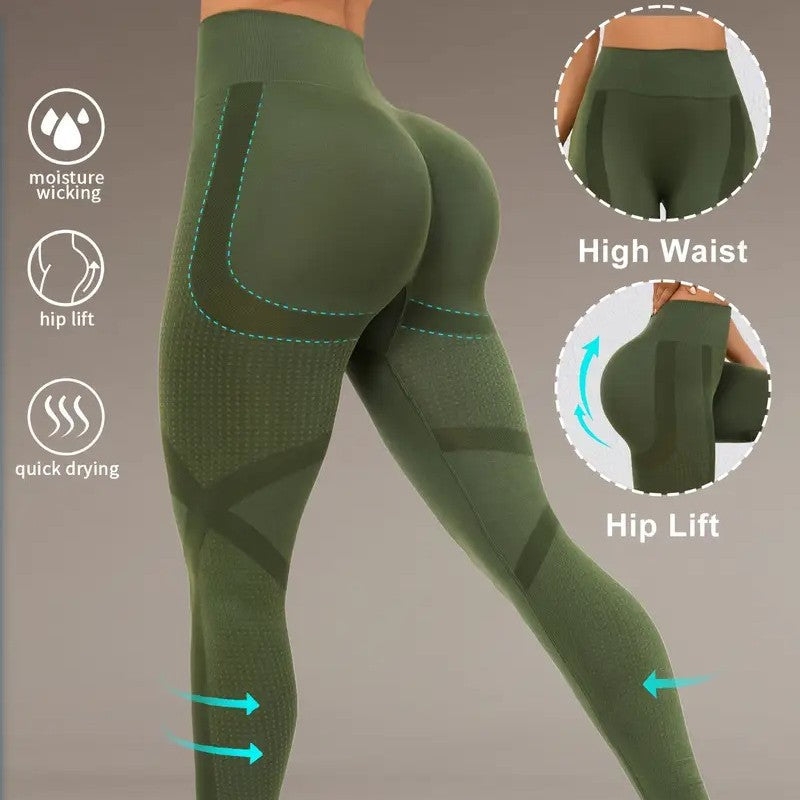 Nahtlose Sportleggings für Damen