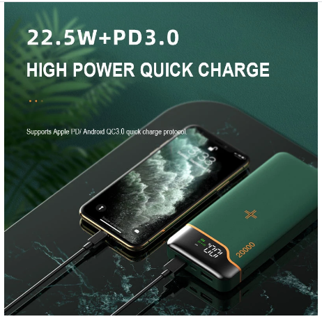 20000mAh Powerbank mit 22.5W Super Rapid Charging
