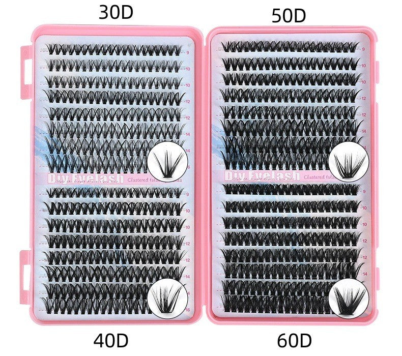 Wimpern-Büschel-Set für individuellen Look