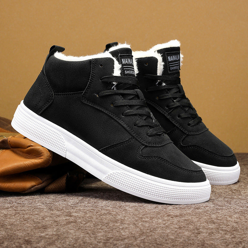 Herren High-Top Winterschuhe mit Fleecefutter – Bild 5 | LuxeStyle