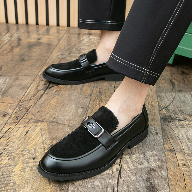 Herren Leder Slipper Übergrössen