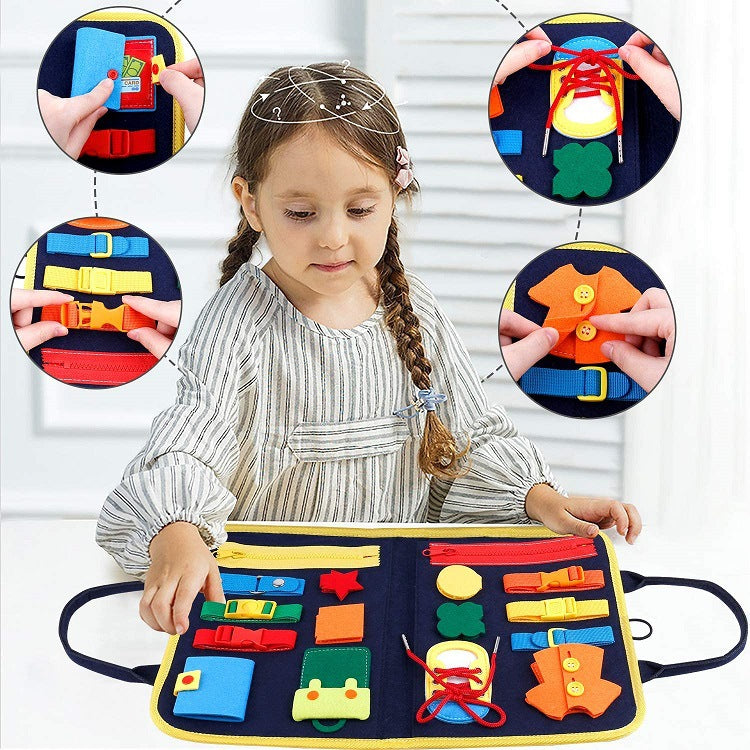 Busy Board Lernspielzeug für Kleinkinder