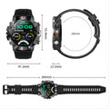 Outdoor Smartwatch mit Herzfrequenz- und Blutdruckmessung