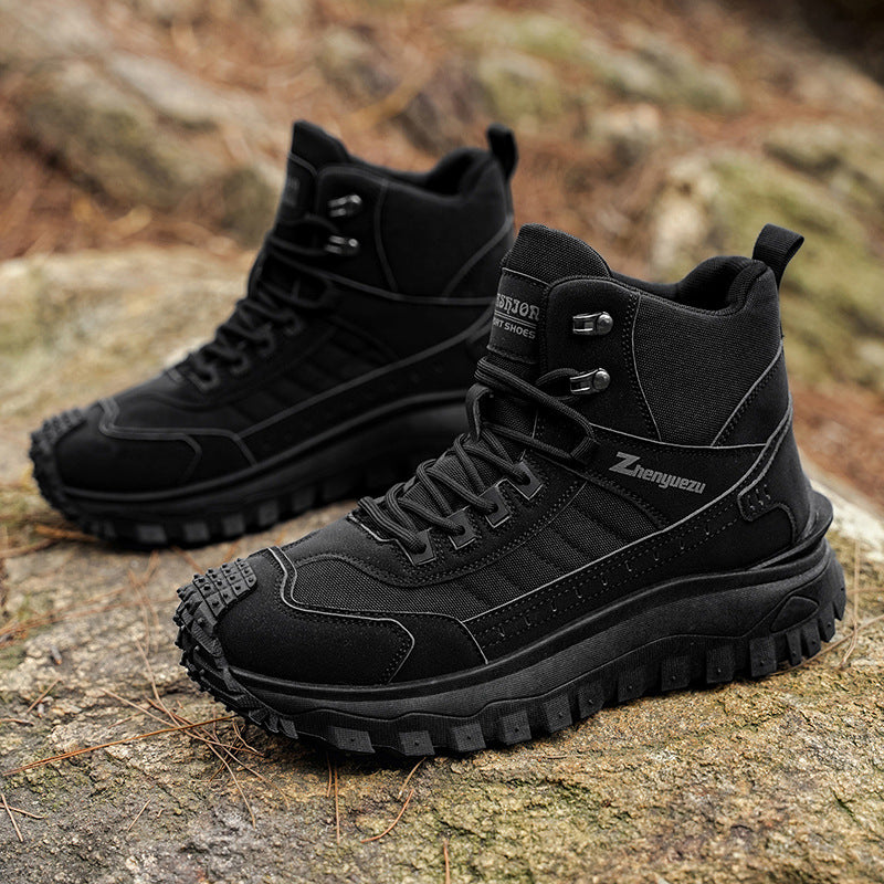 Herren Outdoor-Boots mit Komfort-Sohle