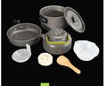 Outdoor Kochset aus Aluminiumoxid | LuxeStyle
