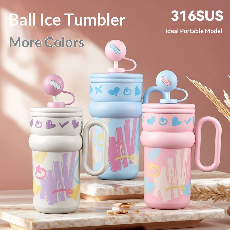 Kugel-Tasse für Boba-Milchtee