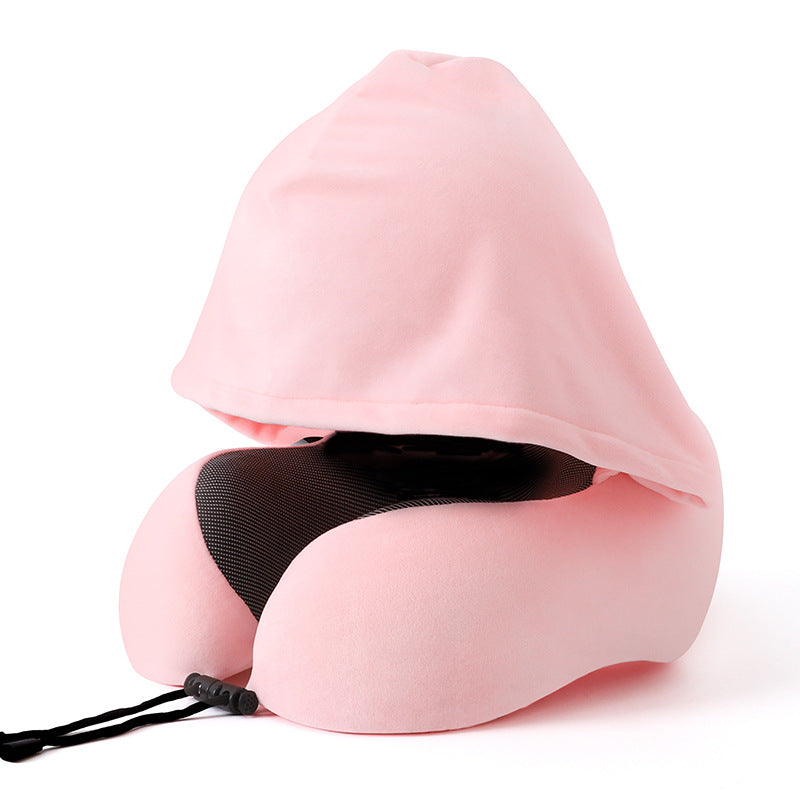 Nackenkissen mit Kapuze und Memory-Schaum – Bild 13 | LuxeStyle