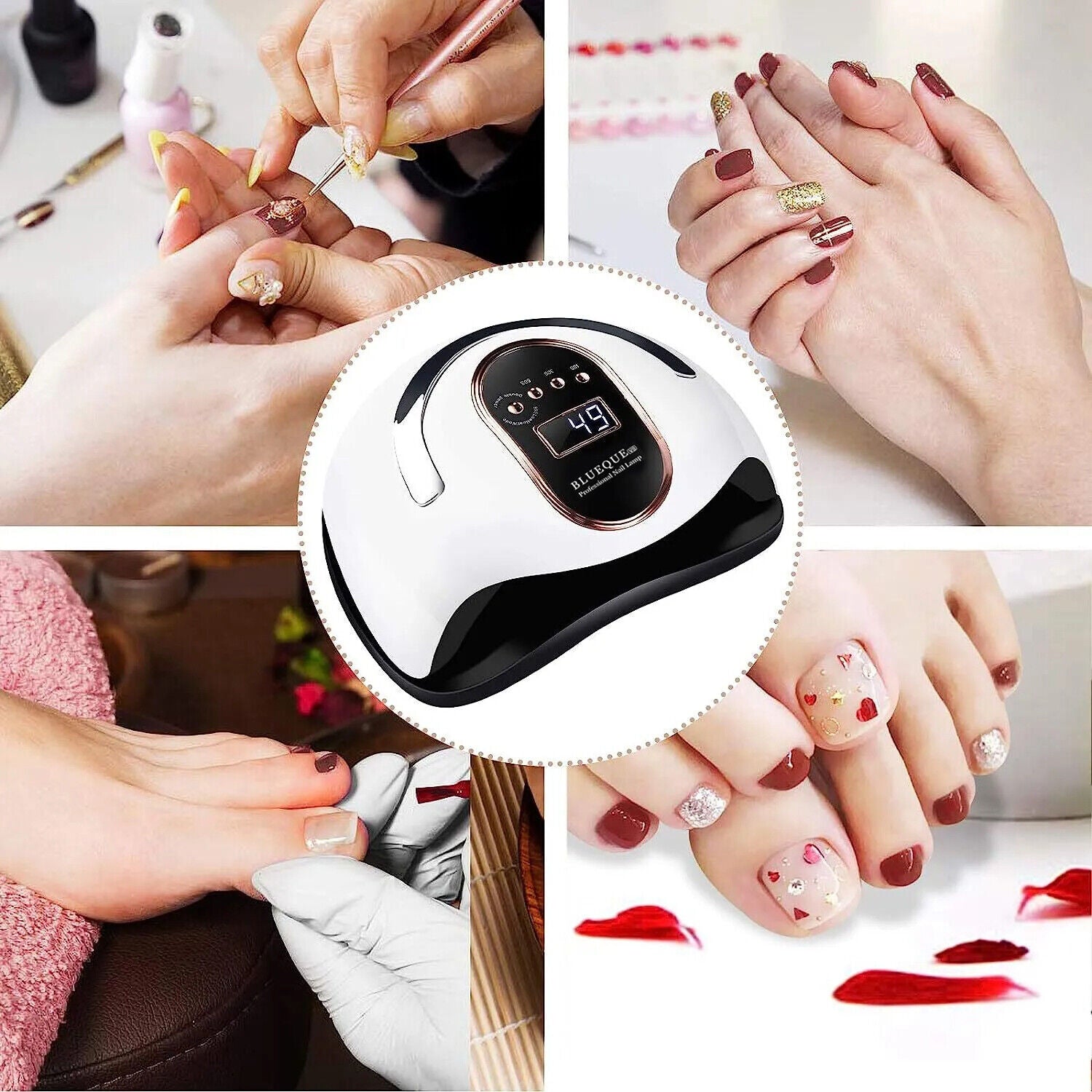 Professionelle UV/LED Nageltrocknerlampe
