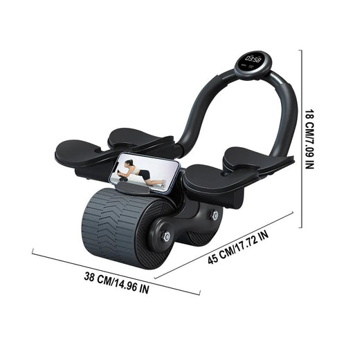 Ab-Roller mit Ellenbogenstütze & Rebound – Ansicht 2