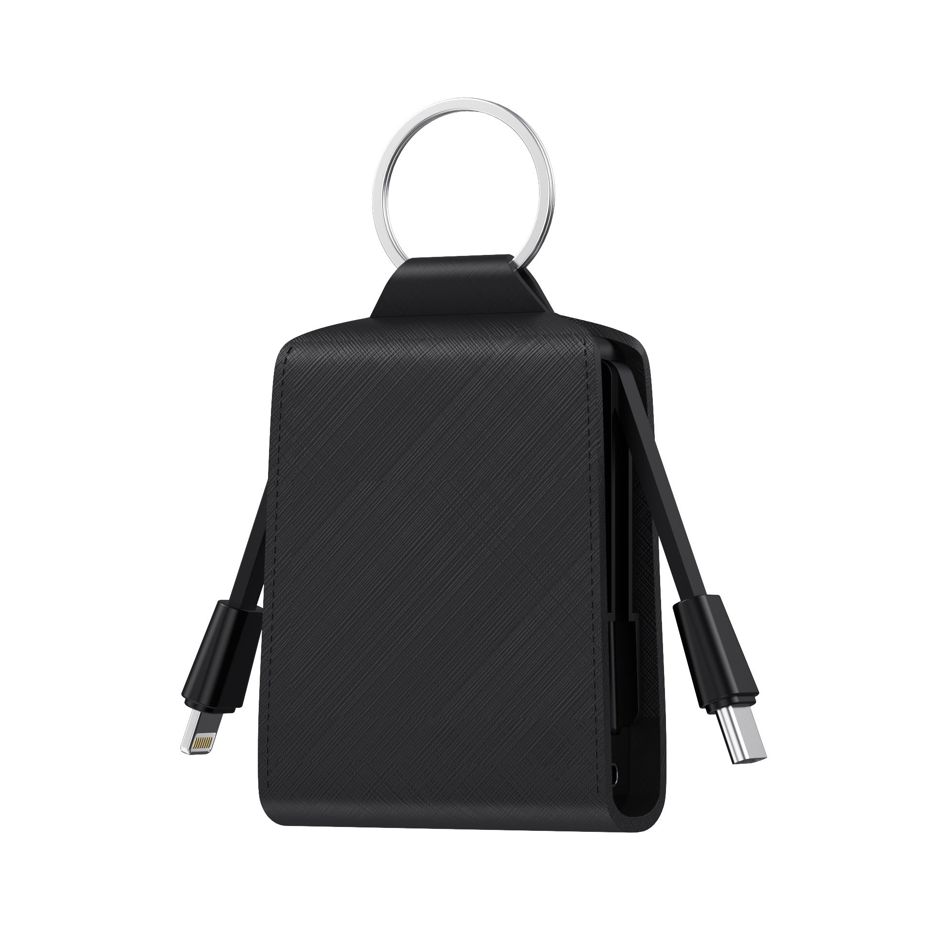 Mini Powerbank mit Dual-Kabel