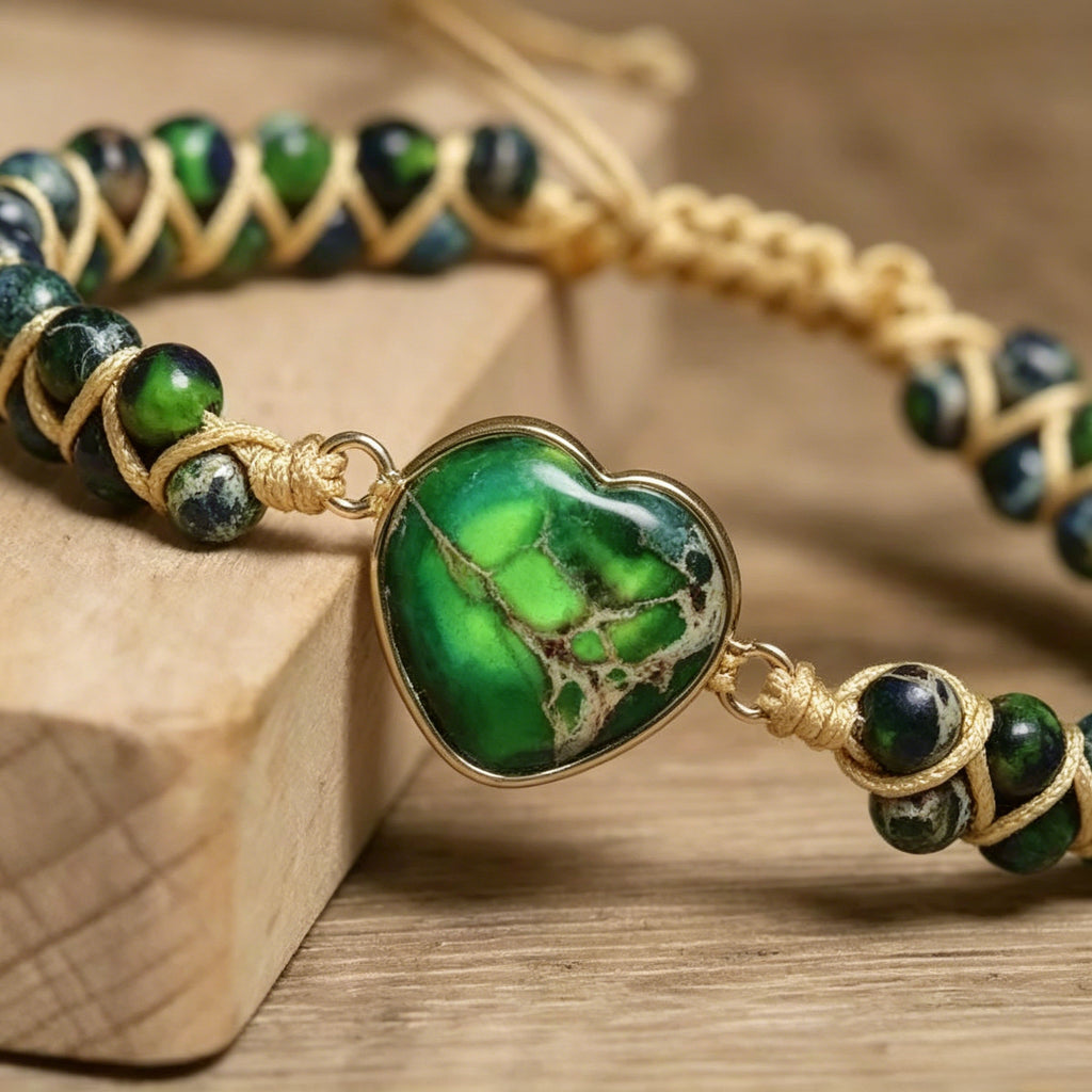 Naturstein Partner-Armband Nahaufnahme