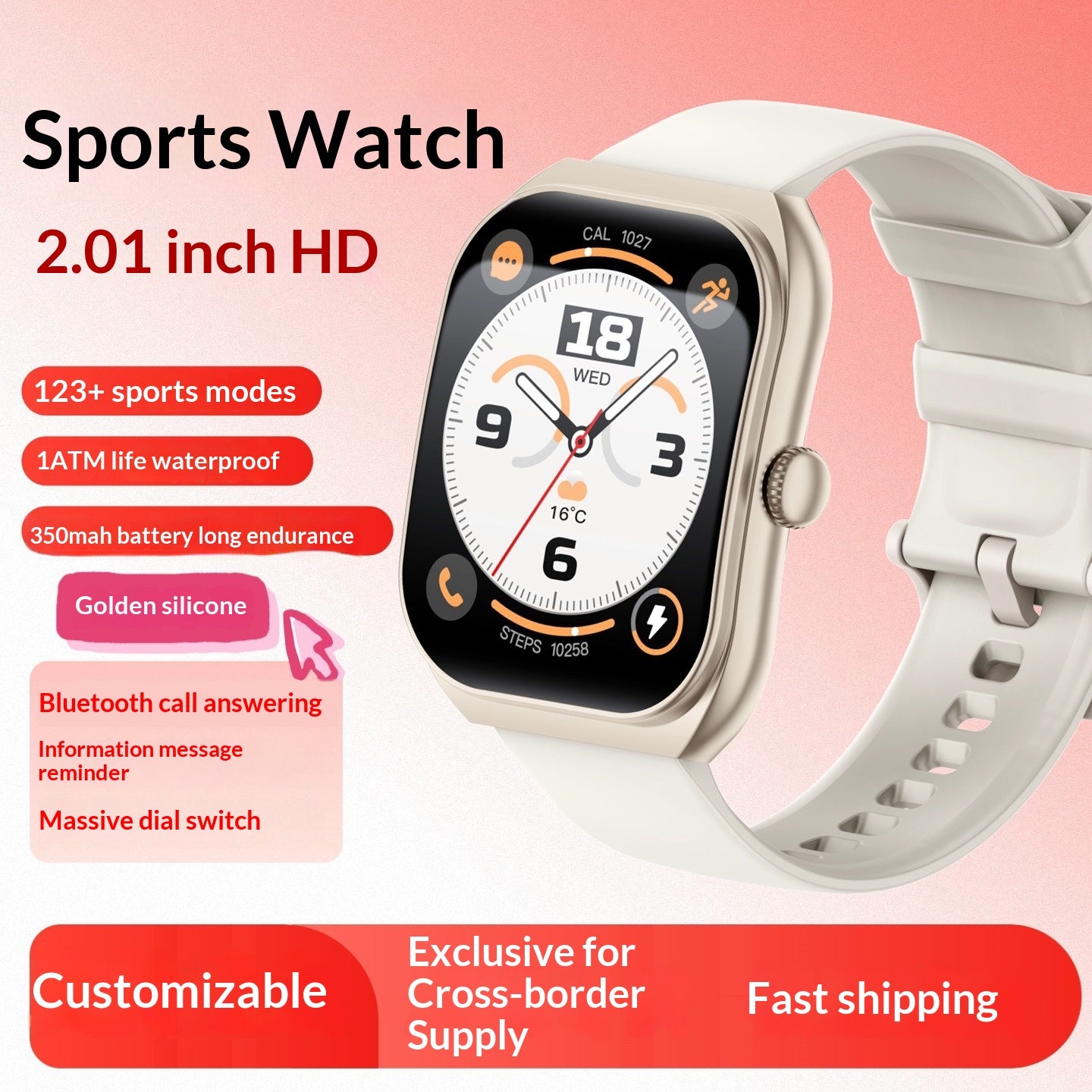 Smartwatch für Sport & Fitness