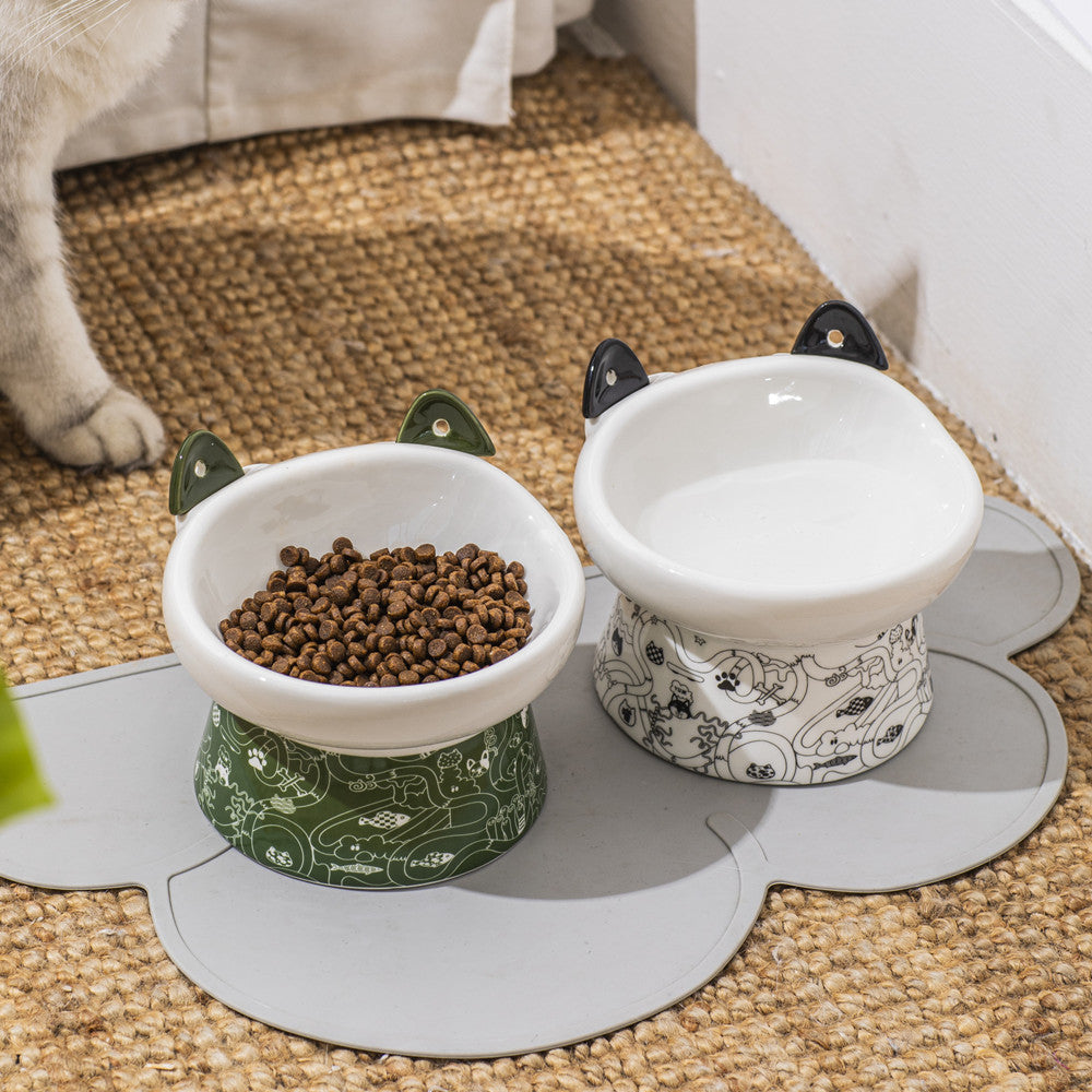 Keramik Futternapf für Katzen mit hohem Stand – Bild 11 | LuxeStyle