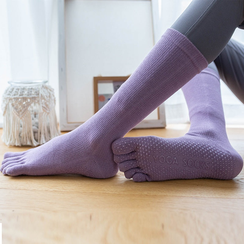 Mid-Calf Yoga Socken für Damen