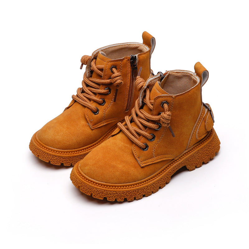 Mädchen Martin Boots mit Schnürsenkeln