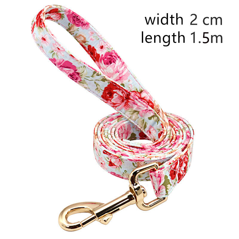 Nylon-Hundeleine mit Kleinem Blumenmuster – Bild 5 | LuxeStyle