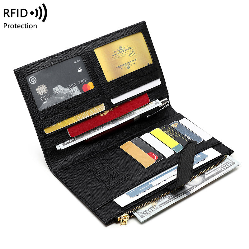RFID-geschützte Reisepasshülle & Geldbörse – Bild 2 | LuxeStyle
