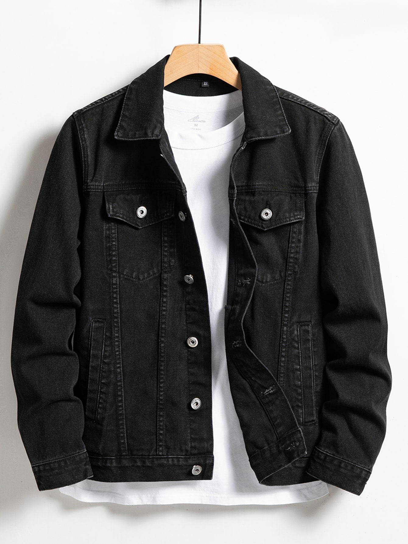 Denim-Jacke für Herren (Frühling/Herbst)