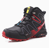 Farbe: High-Top, Schwarz / Rot, Samt