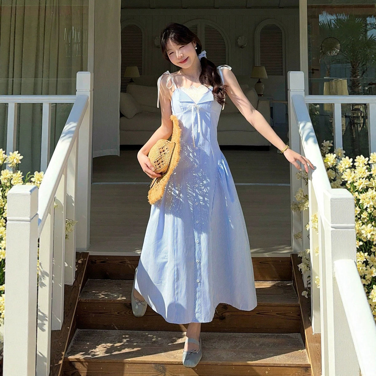 Elegantes Trägerkleid für den Sommer – Bild 5 | LuxeStyle