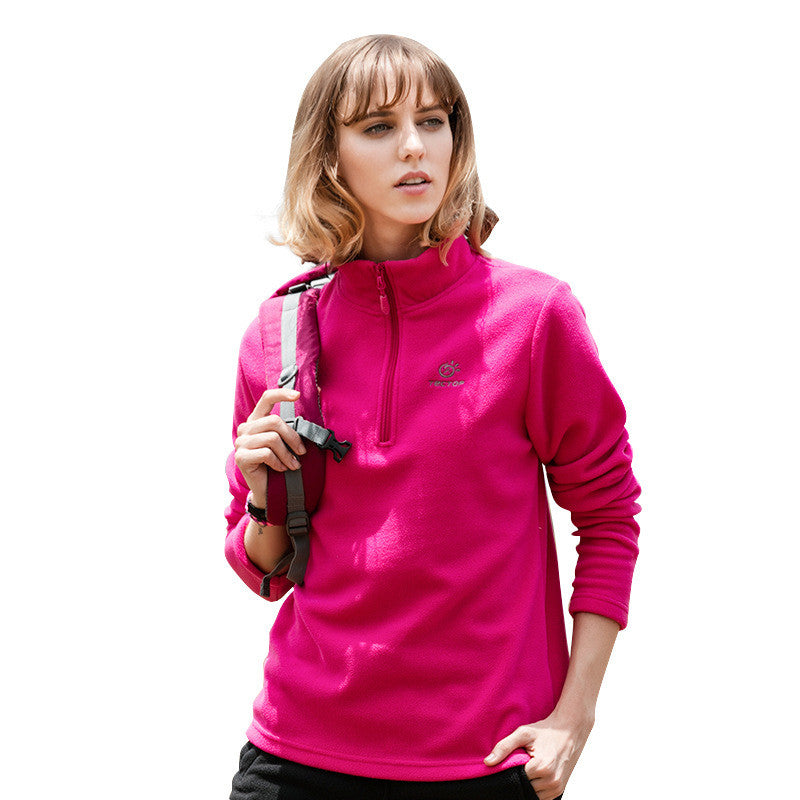 Fleece Kapuzenpullover für Damen – Bild 2 | LuxeStyle
