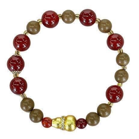 Naturduftperlen-Armband