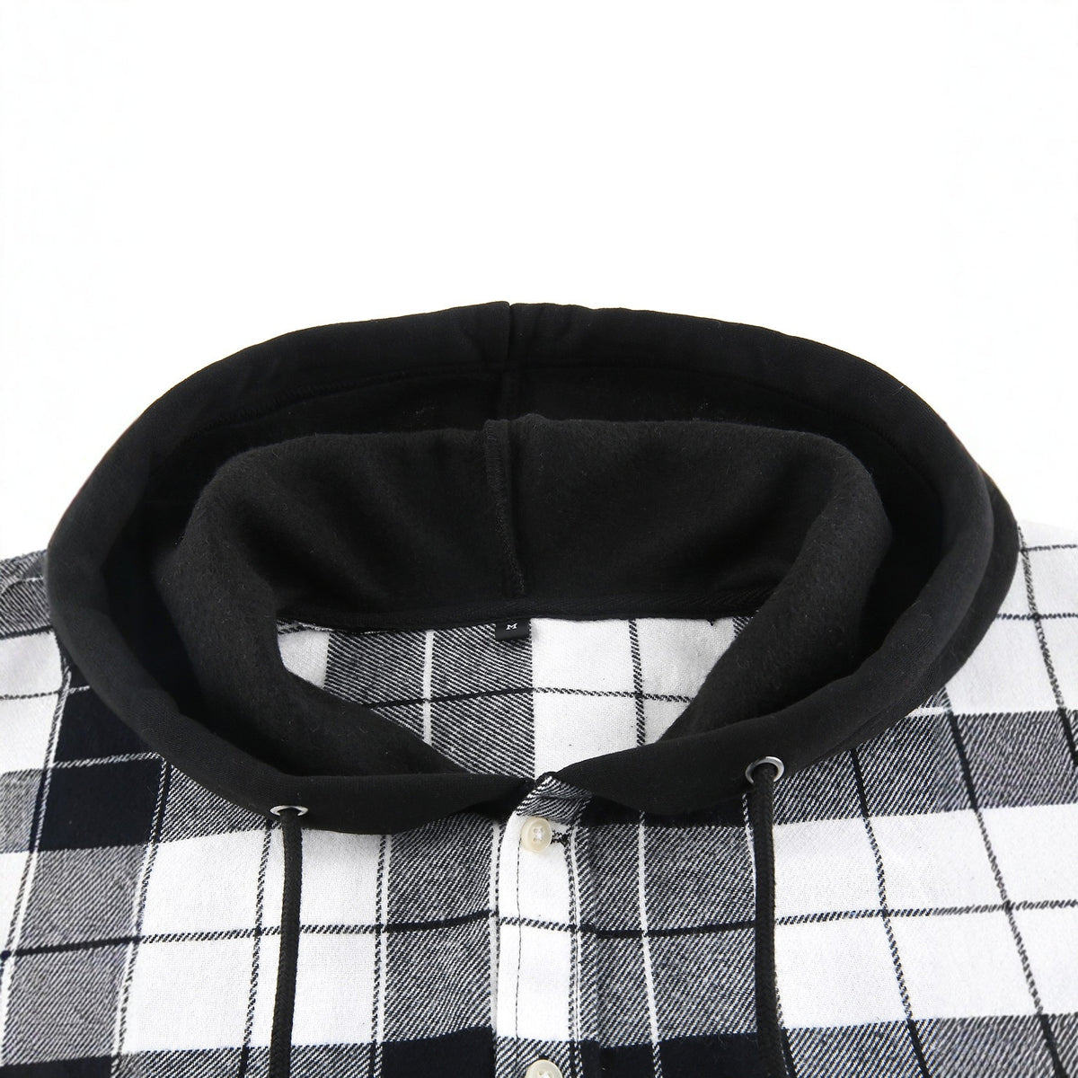 Hoodie mit Plaid-Muster – Bild 1 | LuxeStyle