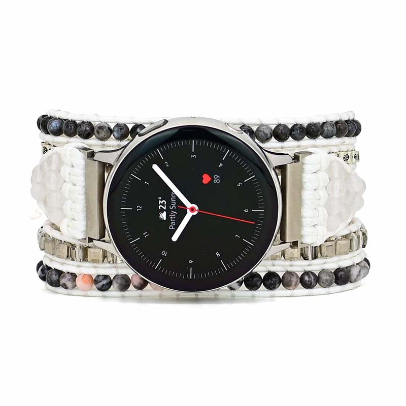 Boho Wachsseil-Armband für Smartwatches – Bild 5 | LuxeStyle