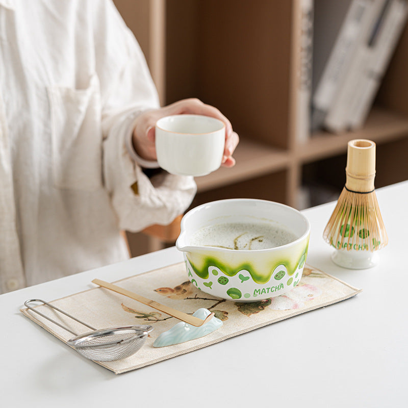 Matcha Besen und Schale Set