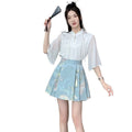 Satin Jupe im New Chinese-Style – Ansicht 4
