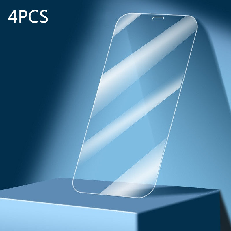 Panzerglas Schutzfolie für iPhone · 4er-Pack