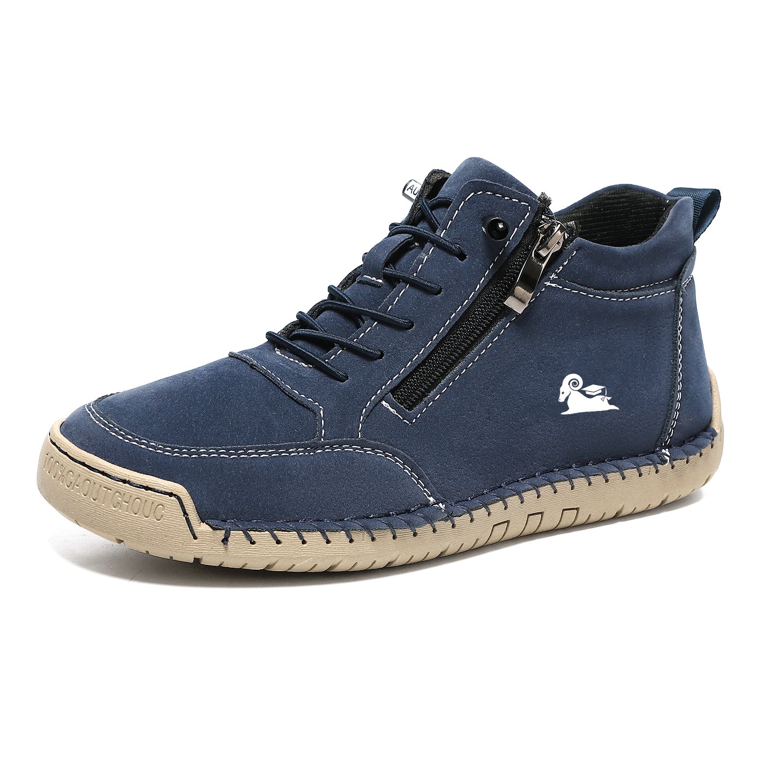 Handgenähte Damen-Freizeitschuhe mit weicher Sohle