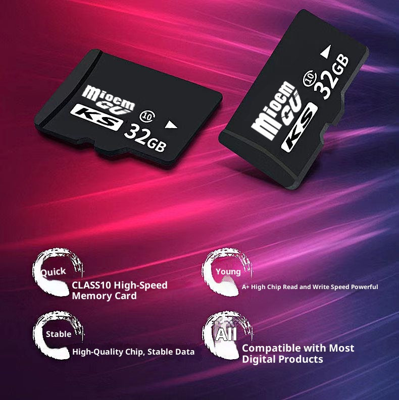 TF Card 32 GB für Handy, Kamera & Recorder