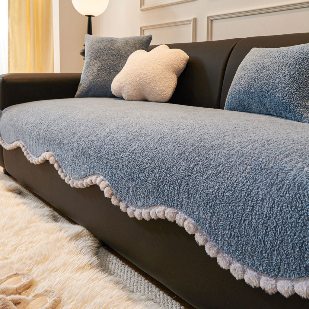 Fleece‑gefütterter, extra dicker Sofabezug – Bild 2 | LuxeStyle