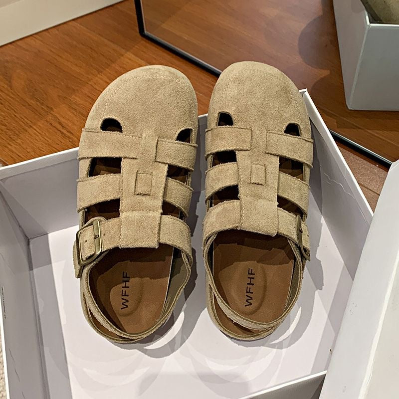 Sandalen mit runder Absatz – Bild 3 | LuxeStyle