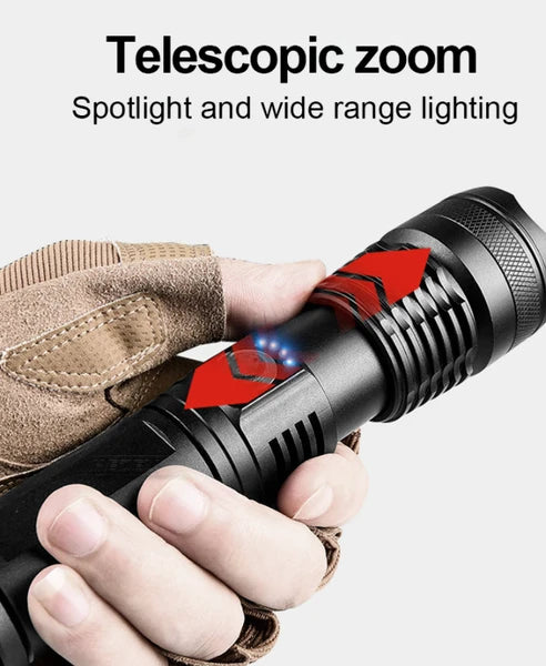 USB-LED-Taschenlampe extrem hell