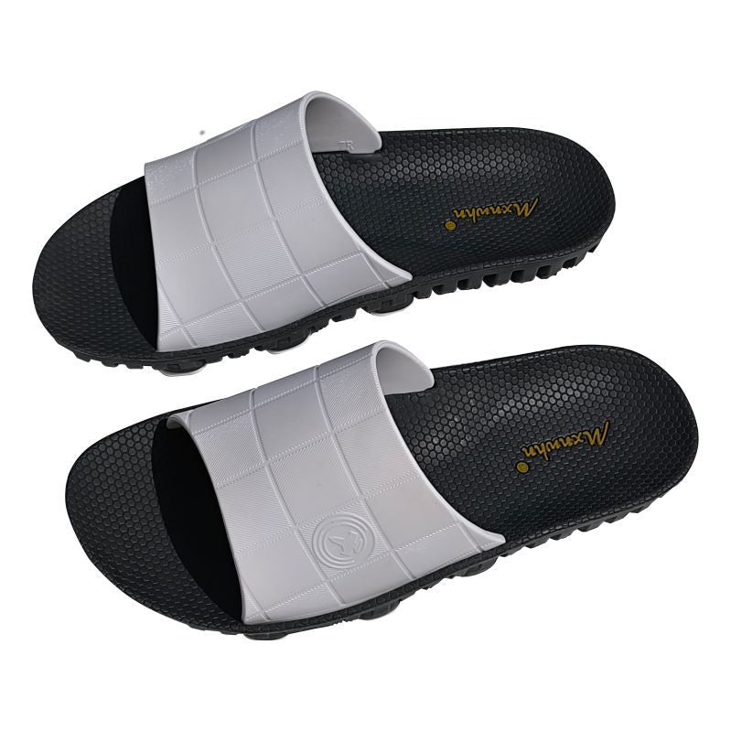 Herren Freizeit-Slipper mit rutschfester Gummisohle