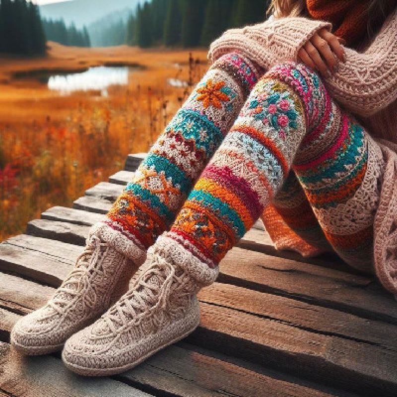 Leggings mit 3D-Prägemuster