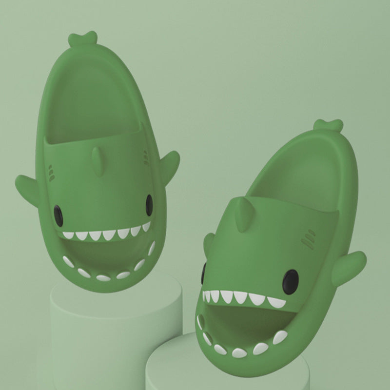 Shark-Cartoon-Slipper, weich & rutschsicher