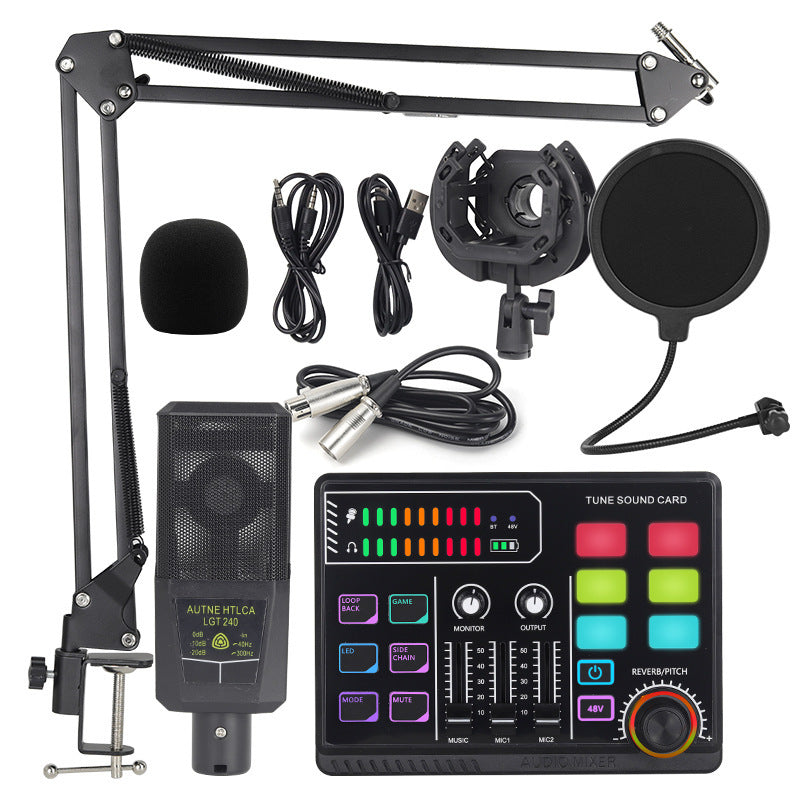 48V Soundkarte für Live-Streaming