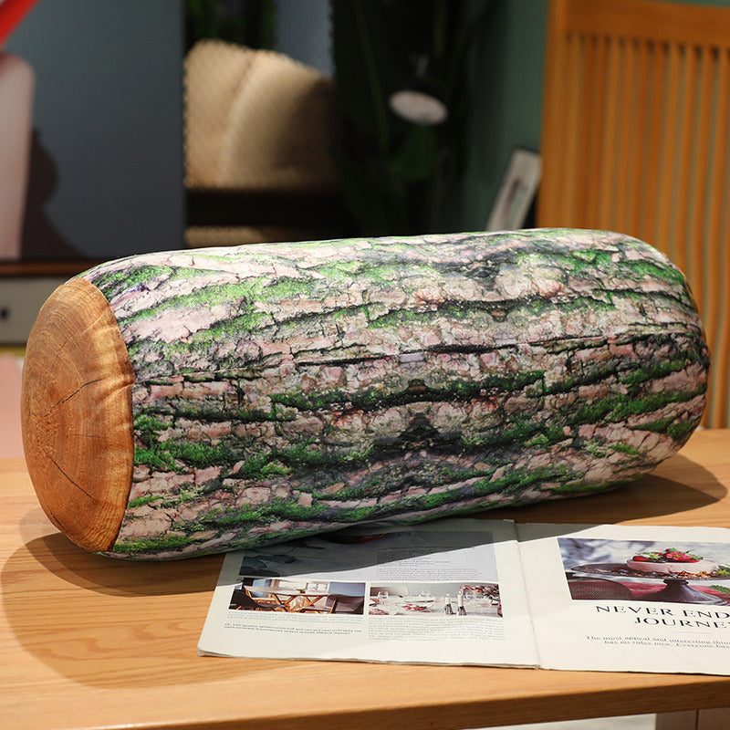 Kissen in Baumstamm-Optik | LuxeStyle