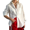 Elegante Langarm-Bluse im französischen Stil – Bild 5 | LuxeStyle