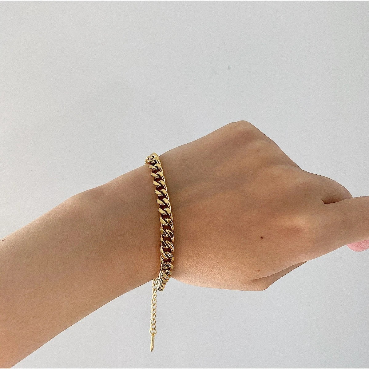 Vergoldetes Edelstahl-Kettenarmband | LuxeStyle